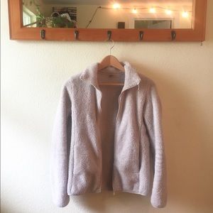 Fuzzy Teddy Jacket